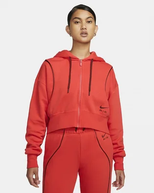 Толстовка жіноча Nike W Nsw Air Flc Hd Fz Orange Dq6579-696