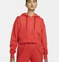 Толстовка жіноча Nike W Nsw Air Flc Hd Fz Orange Dq6579-696