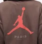 Худи женское Air Jordan X Paris Saint-Germain Fleece Hoodie Brown DN3346-291