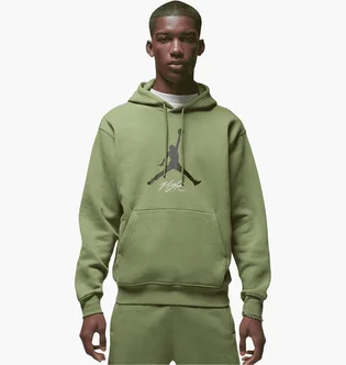 Худі чоловіче Air Jordan Essential Fleece Baseline Hoodie Green FD7545-340