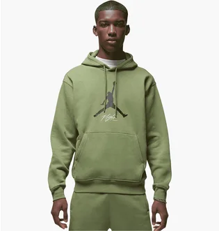 Худи мужское Air Jordan Essential Fleece Baseline Hoodie Green FD7545-340