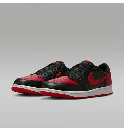 Кроссовки мужские Air Jordan 1 Retro Low Og Banned 2026 Black/Red IW6276-001
