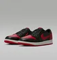 Кроссовки мужские Air Jordan 1 Retro Low Og Banned 2026 Black/Red IW6276-001