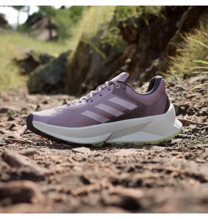 Кроссовки женские Adidas Terrex Soulstride Flow Trail Running Shoes Violet ID7719