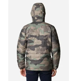 Куртка чоловіча Columbia Powder Lite™ Hooded Insulated Jacket Camo/Green 1693931-317