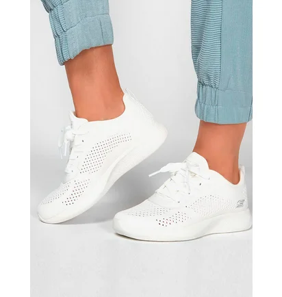 Кросівки жіночі Skechers Bobs Squad 2 White 117018-WHT