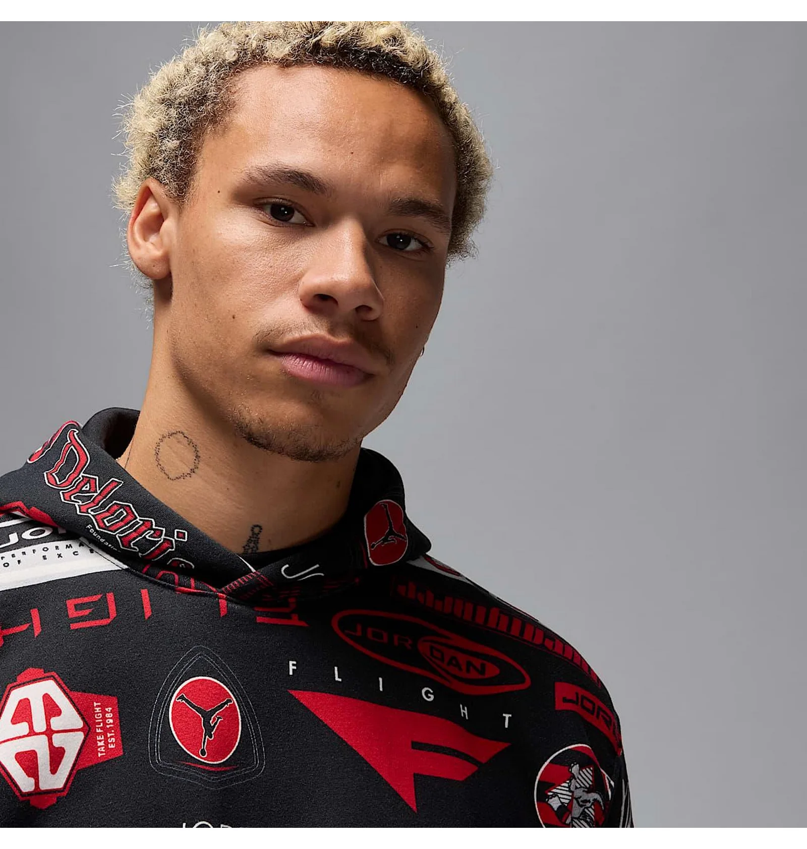 ᐉ Худі чоловіче Air Jordan Essentials Printed Fleece Multi HM7254
