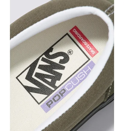 Кеды мужские Vans Skate Slip-On Shoe Black/Olive VN0A5FCAKE9