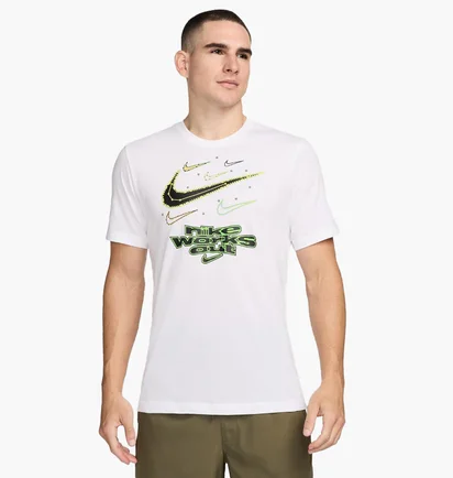 Футболка унисекс Nike Df Tee Iykyk Su24 White FV8372-100