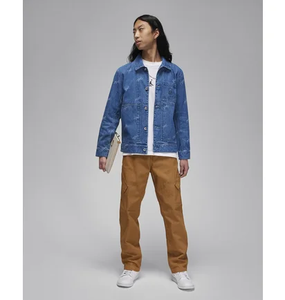 Джинсовка чоловіча Air Jordan Flight Heritage Demim-Jacke Blue FN4649-436