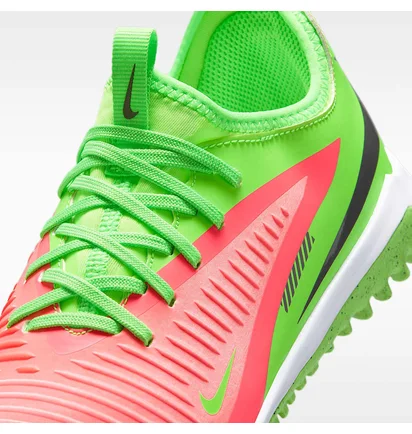 Сороконіжки дитячі Nike Phantom 6 Low Academy Green/Red HQ2040-603