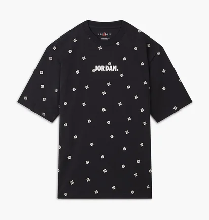 Футболка чоловіча Air Jordan M J Jmc Ss Ctn Aop Tee Black CZ5185-010