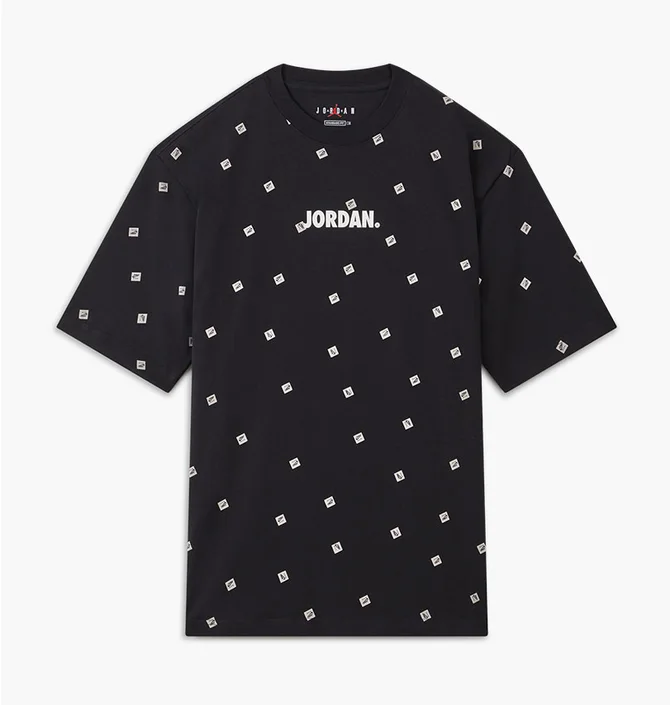 Футболка чоловіча Air Jordan M J Jmc Ss Ctn Aop Tee Black CZ5185-010
