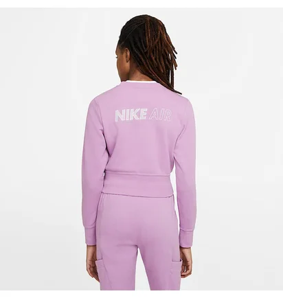 Світшот жіночий Nike Air Crew Fleece Violet DC5296-591