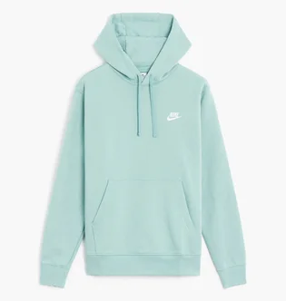 Худи мужское Nike Sportswear Club Fleece Hoodie Light Blue BV2654-310