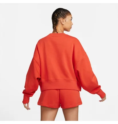 Світшот жіночий Nike Sportswear Phoenix Fleece Over-Oversized Crewneck Sweatshirt Orange DQ5761-861