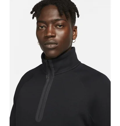 Кофта чоловіча Nike 1/2 Sportswear Tech Fleece Black FB7998-010