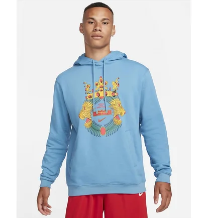 Худи мужское Nike Lj M Nk Df Hoodie Po Blue DA6711-469