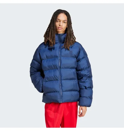 Пуховик мужской Adidas Tonal Hooded Puffer Blue IY3397