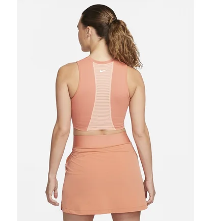 Топ женский Nike W Np Df Ssnl Crop Tank - Ff Peach Dm6952-824