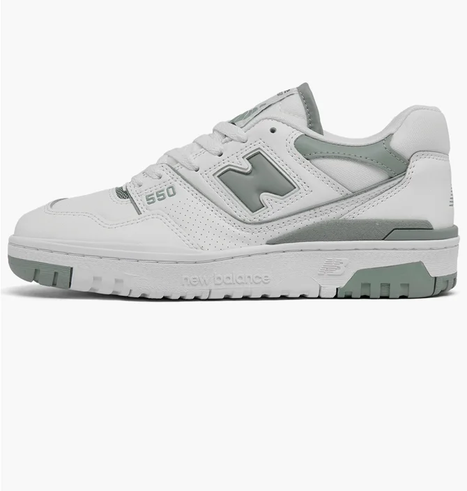 Кроссовки женские New Balance 550 Casual Shoes White BBW550BG