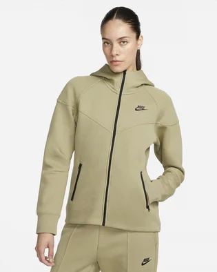 Толстовка жіноча Nike Sportswear Tech Fleece Windrunner Full-Zip Hoodie Olive FB8338-276