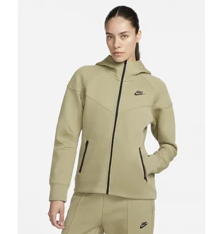 Толстовка женская Nike Sportswear Tech Fleece Windrunner Full-Zip Hoodie Olive FB8338-276