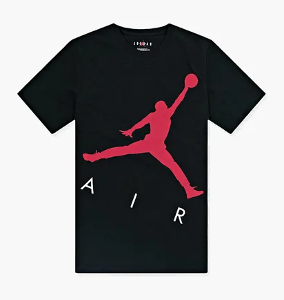 Футболка чоловіча Nike M J Jumpman Air Hbr Ss Crew Black CV3425-010