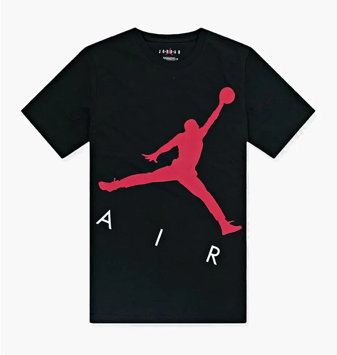 Футболка чоловіча Nike M J Jumpman Air Hbr Ss Crew Black CV3425-010