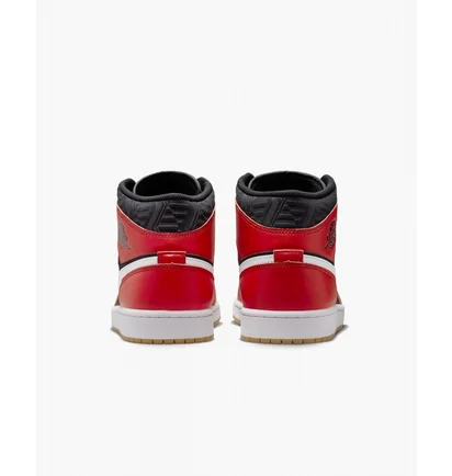 Кросівки чоловічі Air Jordan Retro 1 Mid Se Casual Shoes Red/Black Dq8417-006