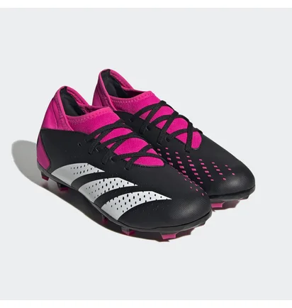Бутсы детские Adidas Predator Accuracy.3 Fg Junior Black/Pink Gw4609