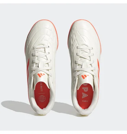 Сороконожки детские Adidas Copa Pure.4 Turf White GY9043