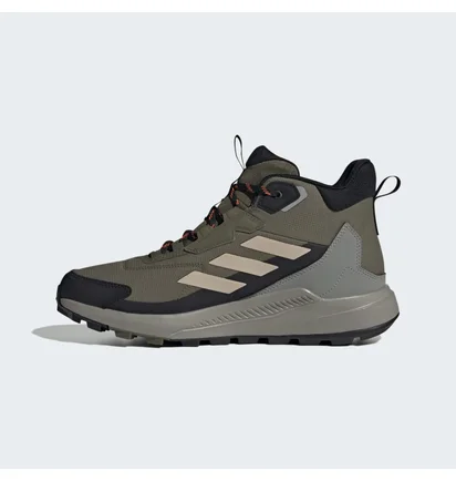 Ботинки мужские Adidas Terrex Anylander Mid Rain.Rdy Hiking Olive ID0897