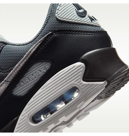 Кросівки чоловічі Nike Air Max 90 Grey/Black DM0029-020