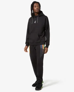 Худи мужское AUSTRALIAN Hoodie Fleece Mixing Chaos Black HCUFE0059-003
