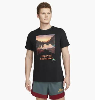 Футболка мужская Nike T-Shirt Trail Dri-Fit Black FD0120-010
