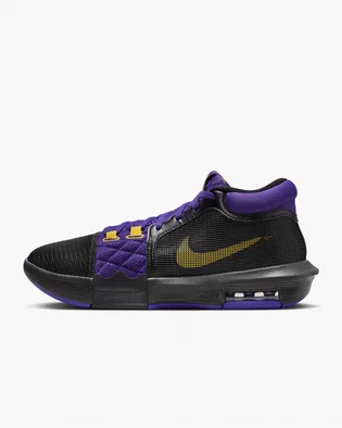 Кросівки унісекс Nike Lebron Witness 8 Basketball Shoes Black FB2239-001
