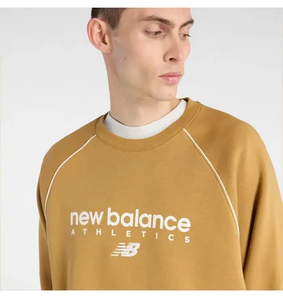 Свитшот мужской New Balance Trackside Beige MT61U4JO