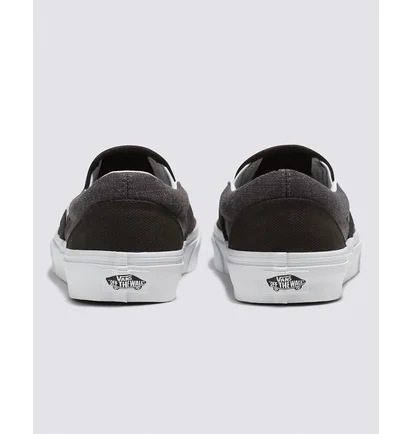 Кеды унисекс Vans Summer Linen Classic Slip-On Shoe Black VN0A7Q5DBMA