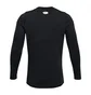 Лонгслив мужской Under Armour Cg Armour Fitted Crew Black 1366068-001