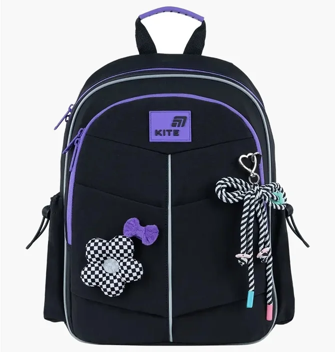 Рюкзак детский Kite Flower Power Black K26-771S-2