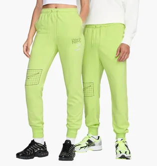 Штаны унисекс Nike Club French Green HJ2512-736