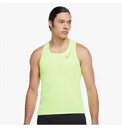 Майка мужская Nike Aeroswift Singlet Yellow CJ7835-702