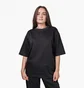 Футболка унісекс Uniqlo Airism Cotton Oversized Crew Neck Half-Sleeve T-Shirt Black 465185-09