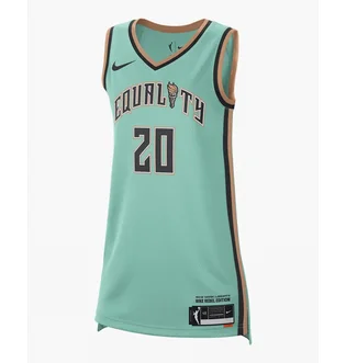 Майка женская Nike Sabrina Ionescu Liberty Rebel Edition Dri-Fit Wnba Victory Jersey Turquoise DJ4576-302