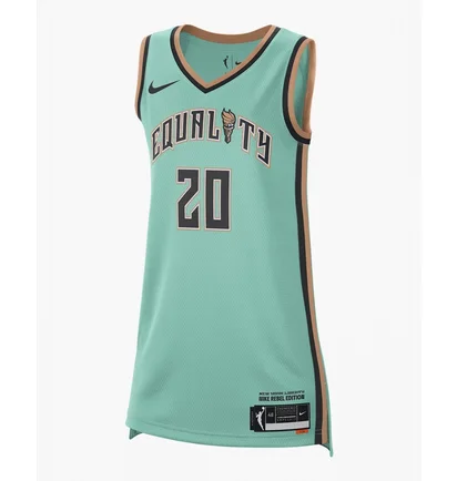 Майка женская Nike Sabrina Ionescu Liberty Rebel Edition Dri-Fit Wnba Victory Jersey Turquoise DJ4576-302