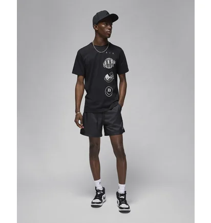 Футболка мужская Air Jordan Brand Logo Stack Black FN6027-010