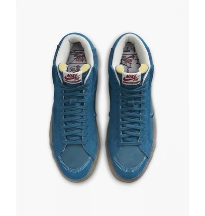 Кроссовки унисекс Nike Sb Zoom Blazer Mid Premium Plus Blue Dv5468-300