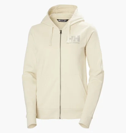 Толстовка женская Helly Hansen Logo Full Zip 2.0 Beige 34461-034