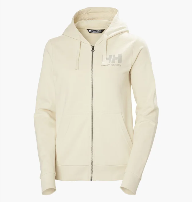 Толстовка женская Helly Hansen Logo Full Zip 2.0 Beige 34461-034
